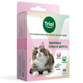 Triol Мультивитаминное лакомство для кошек "Здоровая кожа и шерсть", 33 г