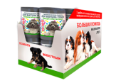Avikomp Биоразлагаемые пакеты для выгула собак, ПНД 24х40 см, 20шт, рулон, серые Showbox