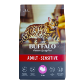 B109_Buffalo_Cat_AdultSensitive_Indeika_10kg_F