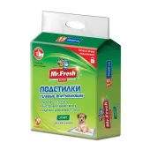 Mr.Fresh Start, пеленки для приучения собак и кошек к туалету, 40 × 60 см, 15 шт.