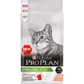 Pro Plan Sterilised для стерилизованных кошек и кастрированных котов с лососем