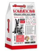 Формула 365 Сухой корм для собак средних и крупных пород Мясное ассорти и рис 15 кг