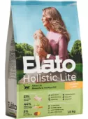 Elato Holistic Lite сухой корм д/кошек, для красивой и здоровой шерсти, с КУРИЦЕЙ и ИНДЕЙКОЙ,  (1,5 кг)