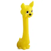 Triol Игрушка для собак "Кошка - длинная шея", 195мм