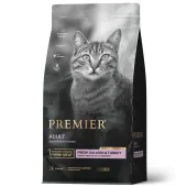 PREMIER Cat Salmon&Turkey ADULT (Свежее филе лосося с индейкой для кошек), 