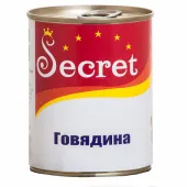 Secret Консервы для собак говядина 340 г