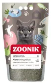 Зооник Наполнитель комкующийся с углём, 5 л