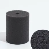 Россия Губка Круглая Серая №3 8 × 8 × 10 см