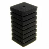 BARBUS Губка SPONGE 010 для помп квадратная 8,5 × 8,5 × 17 см