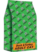  Adult Cat Duck&Turkey Сухой корм для взрослых кошек Утка с Индейкой, 