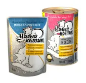 Милый котик Аппетитная курочка в желе 415 г