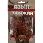 Деревенские лакомства лакомство для собак — язык говяжий 50 г