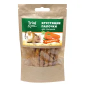 Triol Лакомство хрустящие палочки для грызунов с морковью, 30г, Тriol Standard
