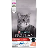 Pro Plan для взрослых кошек старше 7 лет с лососем,