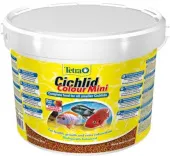 Tetra Cichlid Colour Mini Корм для всех видов небольших цихлид для улучшения окраса, 10 л
