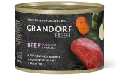 GRANDORF FRESH консервы для собак Паштет из говядины с цукини и морковью 200 г