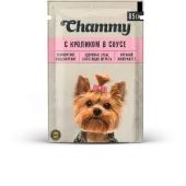 Chammy Влажный корм для собак, кролик, кусочки в соусе, 85 г