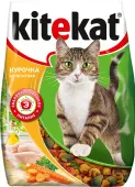 Kitekat Сухой корм для кошек Курочка аппетитная