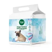 Triol Подстилки впитывающие на липучках, 450*600мм (уп.12шт.), серия HYGIENE