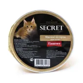 Secret Premium консервы для котят паштет мясное ассорти (ламистр), 125 г