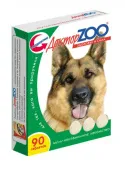 Доктор ZOO Витамины для собак "Здоровье и сила", 90 таблеток