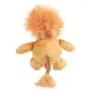 GiGwi Игрушка для собак Лев с пищалкой 13см, серия PLUSH FRIENDZ
