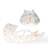 Экопром Воротник защитный с фиксатором CLICK, 12,5 см