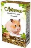 Любимчик Корм для хомяков орех, 400 г