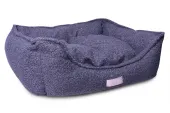 LionPets Лежанка STELLA di Comfort тёмно-серый LP633 (57 × 46 × 17 см)