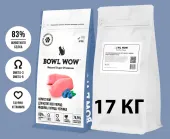 BOWL WOW ЗАВОДЧИКАМ Корм сухой для котят с курицей и черникой, 17 кг срок годности до 13.08.25 г.
