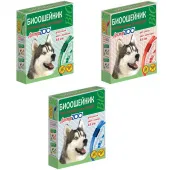 Доктор ZOO БИО Ошейник от блох и клещей для собак, 65 см
