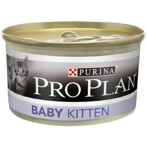 Pro Plan Baby kitten, консервы для котят, курица, 85 г
