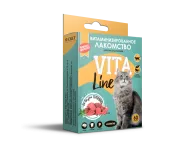 Secret Vita Line, витамины для кошек, с L-карнитином, говядина, 60 таблеток