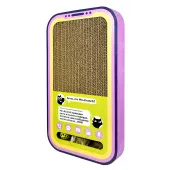 Mr.Kranch Когтеточка для кошек 50 × 28 × 5 см из картона с шариком и кошачьей мятой