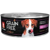 Зоогурман Grain Free, консервы для собак, Индейка, 100 г