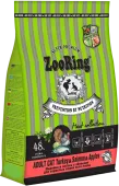 ZOORING Adult Cat Turkey Salmon Apples Сухой корм для взрослых кошек всех пород Индейка Лосось с яблоком