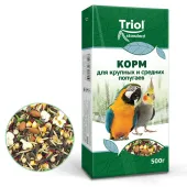 Triol Корм для крупных и средних попугаев, 500г, Тriol Standard