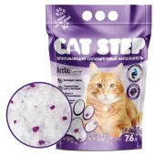 Cat Step Наполнитель впитывающий силикагелевый Arctic Lavender, 7,6 л
