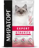 Winner EXPERT Struvite Корм сухой для кошек при мочекаменной болезни струвитного типа, 1,5 кг
