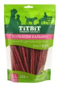TiTBiT Колбаски Кальяри для собак всех пород 350 г — XXL выгодная упаковка