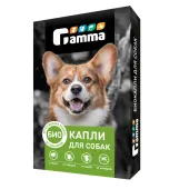 Gamma БИОКАПЛИ для собак от внешних паразитов, 2 пипетки по 1мл.