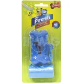 Mr.Fresh Пакеты для уборки фекалий, с брелоком-держателем, 40 шт.