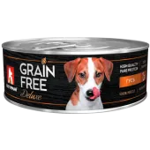Зоогурман Grain Free, консервы для собак, Гусь, 100 г