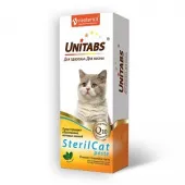 Unitabs SterilCat, паста для кастрированных котов и стерилизованных кошек, 120 мл