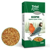 Triol Корм для птиц "Просо", 500г, Тriol Standard