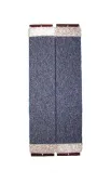 Ашера Когтеточка ККУ-2 для кошек, ковровая двойная, 60 × 13 см