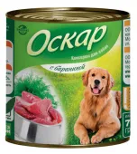 Оскар Консервы для собак с бараниной 750 г