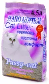 Pussy-cat наполнитель комкующийся для кошек