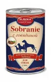 Славика Собрание для собак с говядиной,970 г