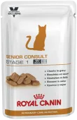 Royal Canin Senior Consult Stage 1, пауч, для стерилизованных и кастрированных, кошек и котов, не имеющих видимые признаки старения, старше 7 лет, 100 г
